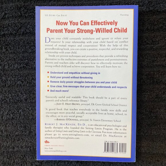 Brand New Parenting the Strong-Willed Child and Setting Limits Books - Picture 3 of 5